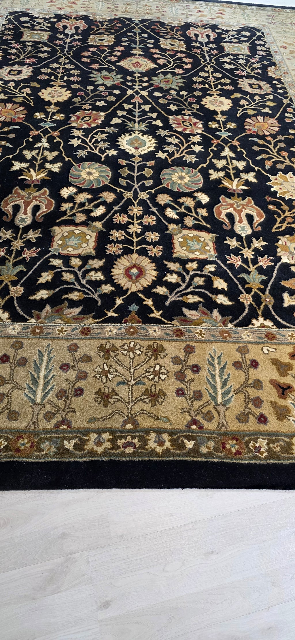 Turkish Hand-Tufted Rug 8'6" x 11'3" - Multi-Color - Brand New