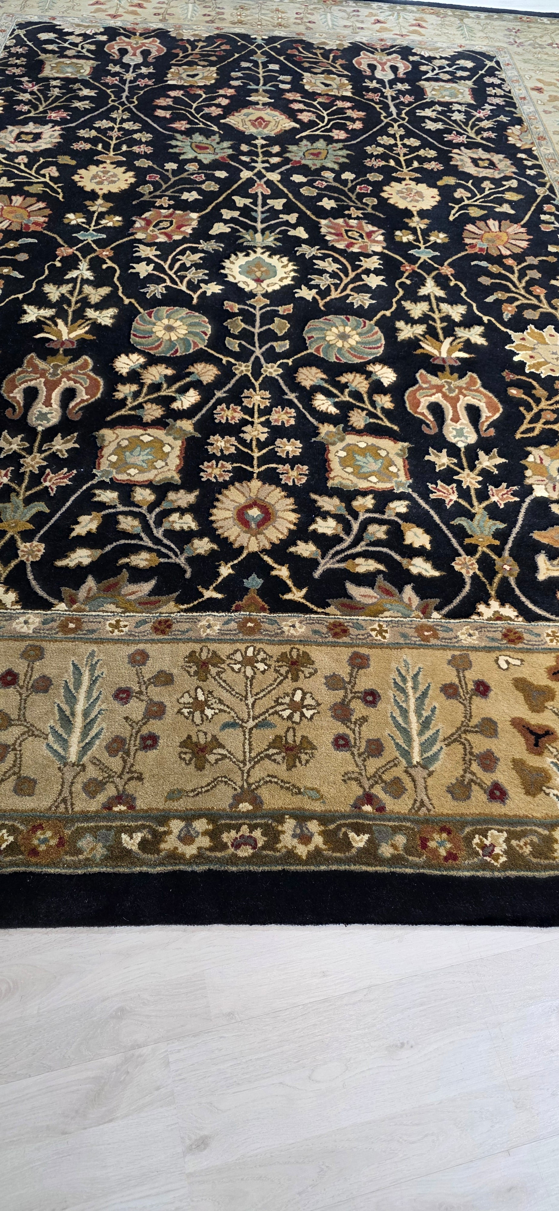 Turkish Hand-Tufted Rug 8'6" x 11'3" - Multi-Color - Brand New