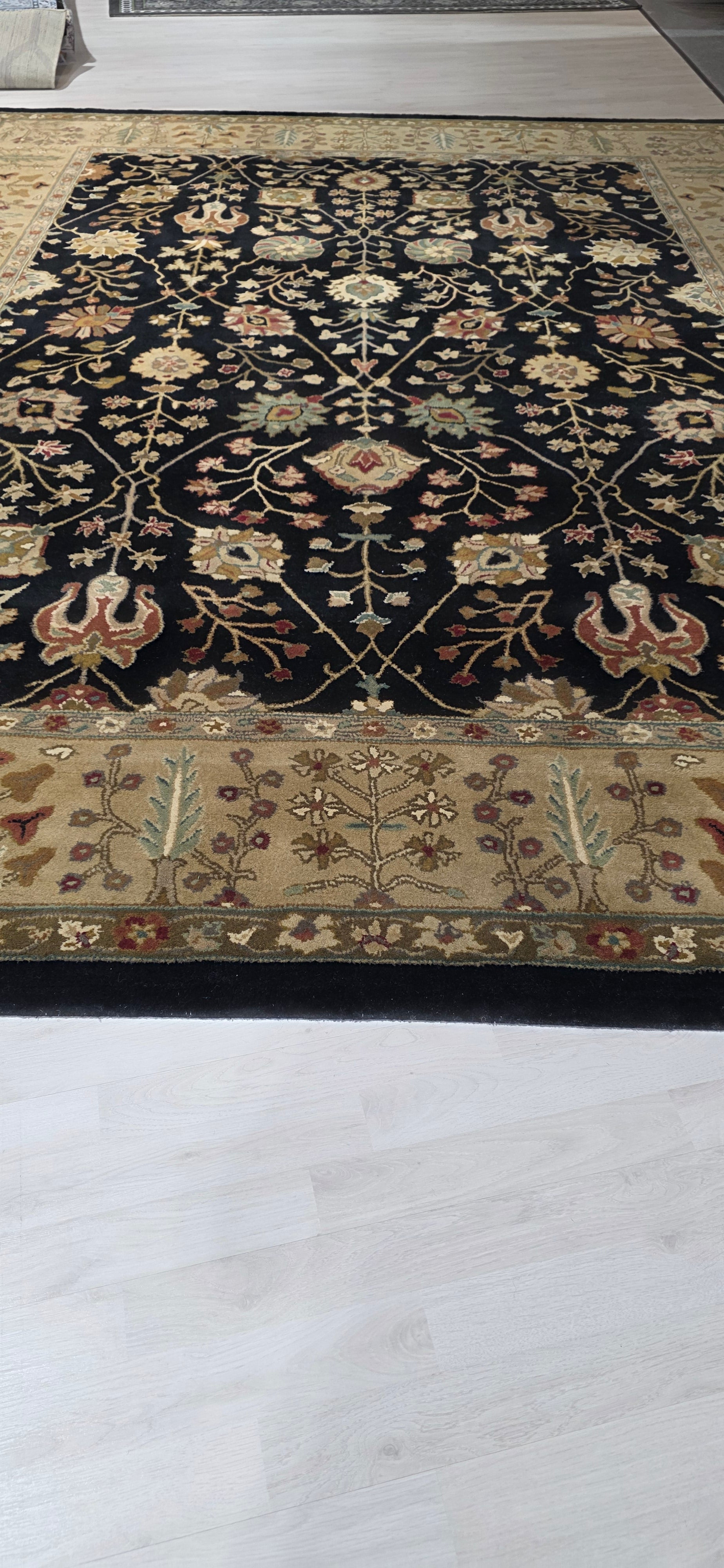 Turkish Hand-Tufted Rug 8'6" x 11'3" - Multi-Color - Brand New