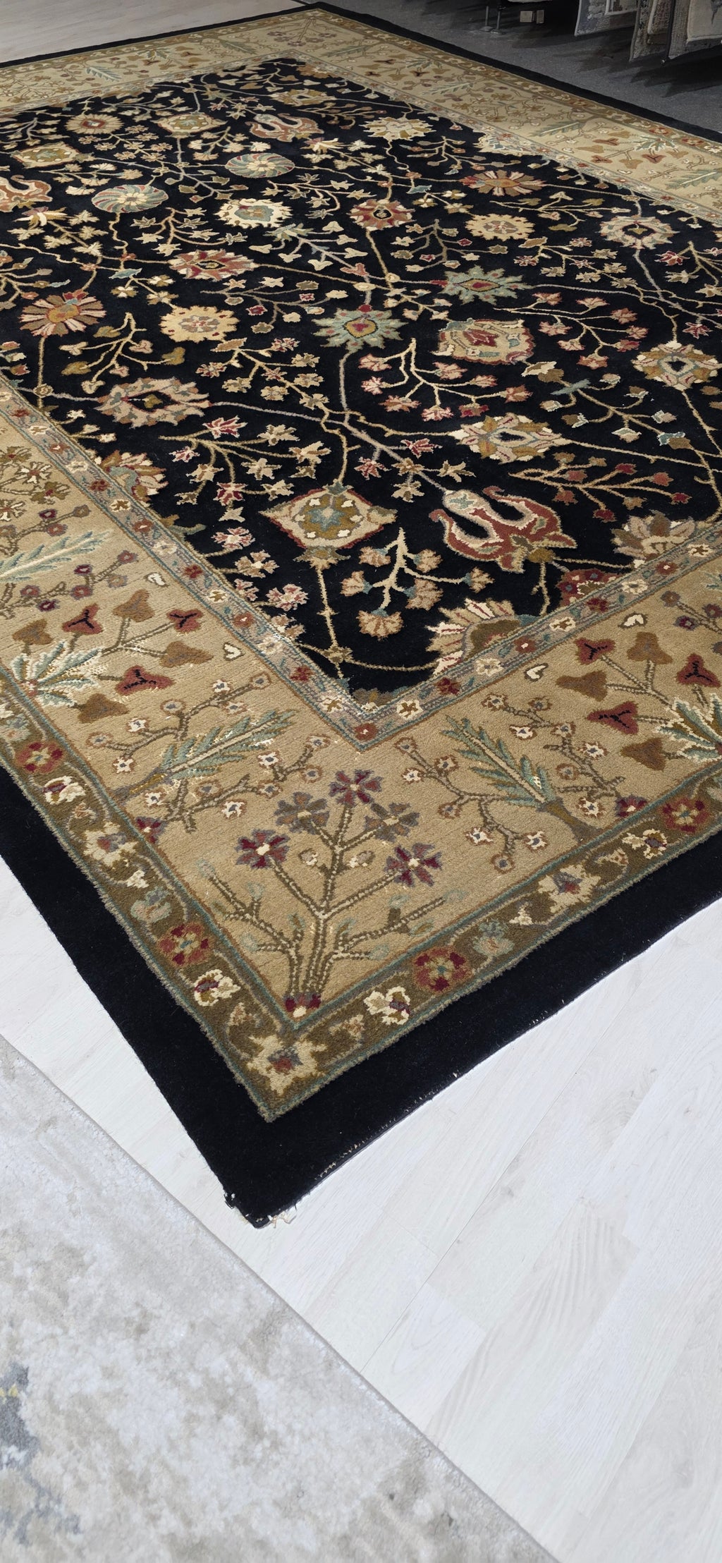 Turkish Hand-Tufted Rug 8'6" x 11'3" - Multi-Color - Brand New