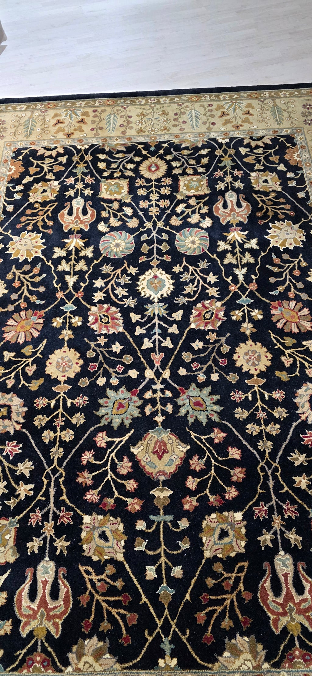 Turkish Hand-Tufted Rug 8'6" x 11'3" - Multi-Color - Brand New