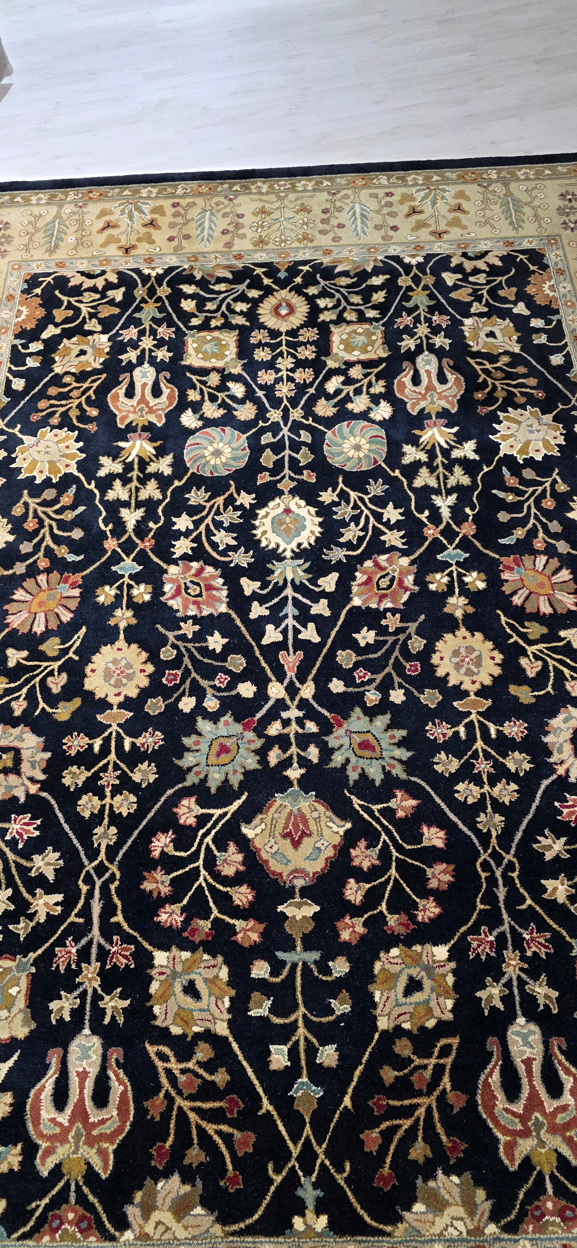 Turkish Hand-Tufted Rug 8'6" x 11'3" - Multi-Color - Brand New