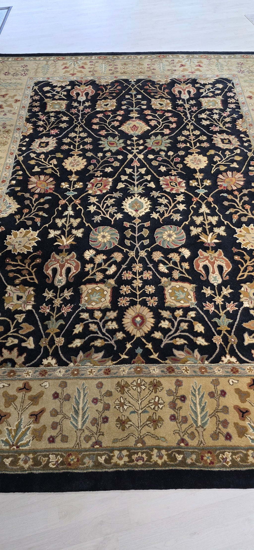 Turkish Hand-Tufted Rug 8'6" x 11'3" - Multi-Color - Brand New