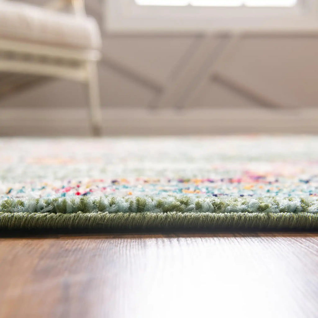 10x14 Power Loomed Traditional Area Rug - Multicolor Floral Design - Multiple Sizes & Colors Available