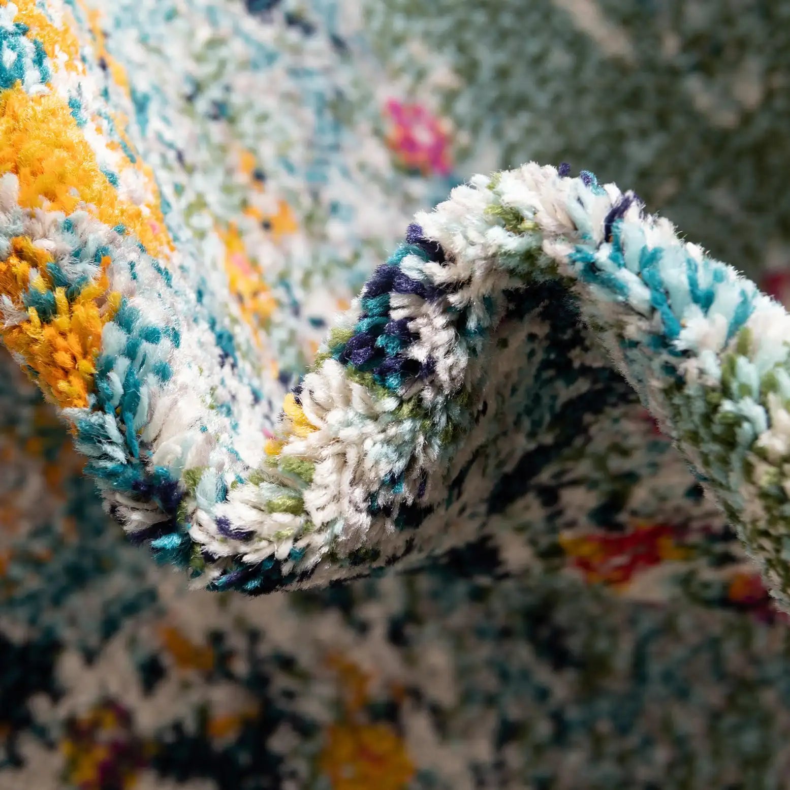 10x14 Power Loomed Traditional Area Rug - Multicolor Floral Design - Multiple Sizes & Colors Available