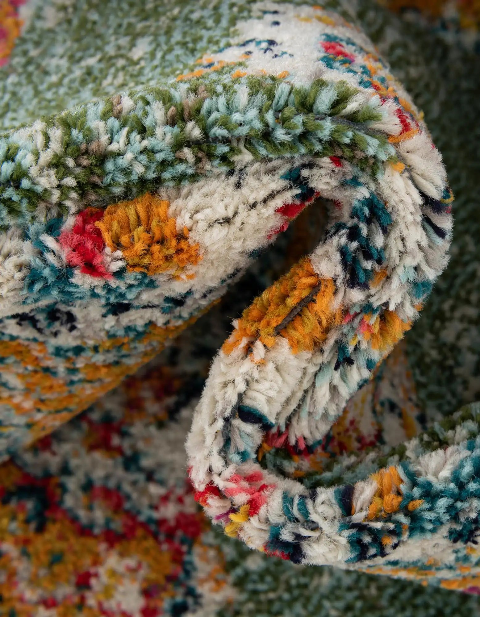 10x14 Power Loomed Traditional Area Rug - Multicolor Floral Design - Multiple Sizes & Colors Available