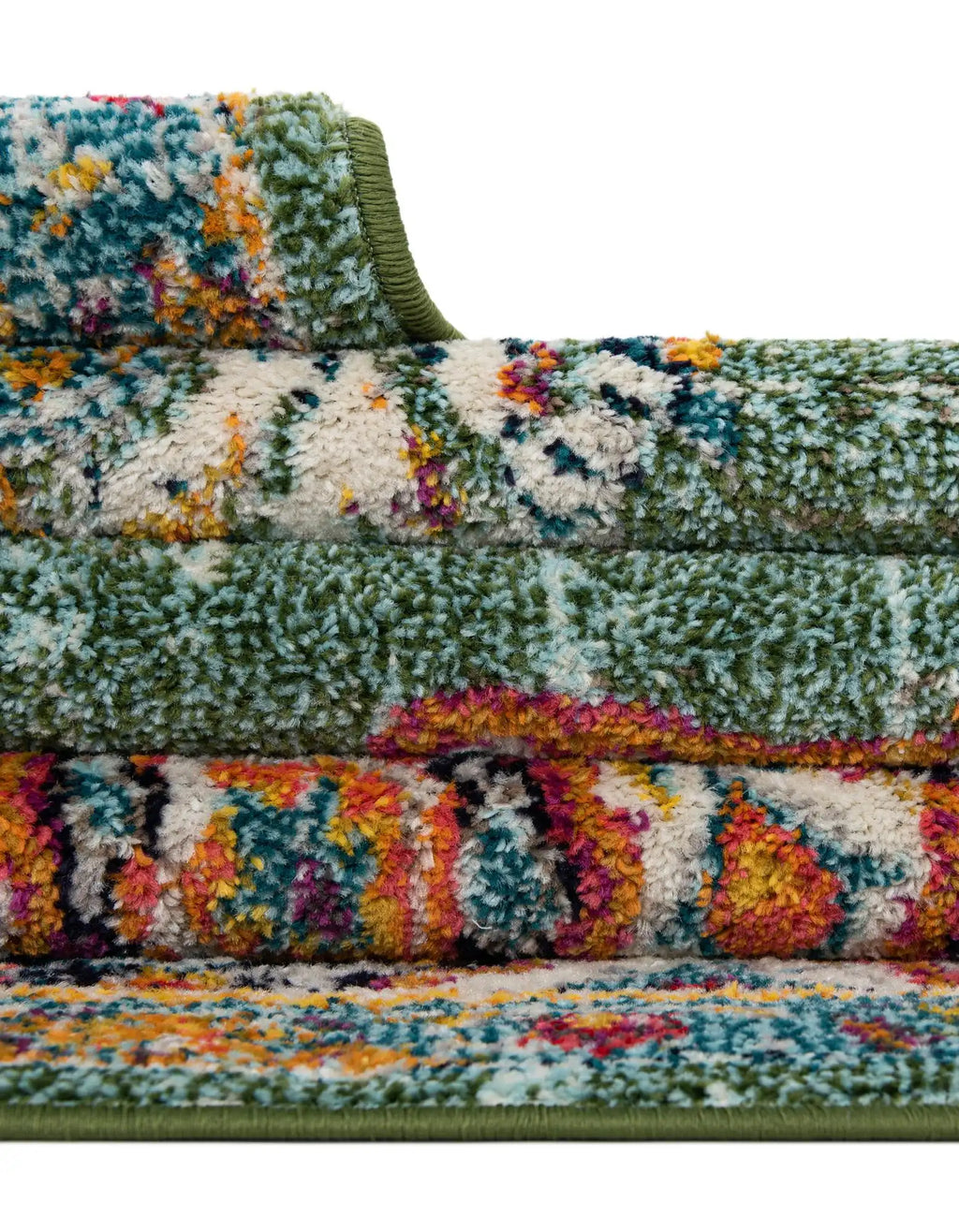 10x14 Power Loomed Traditional Area Rug - Multicolor Floral Design - Multiple Sizes & Colors Available