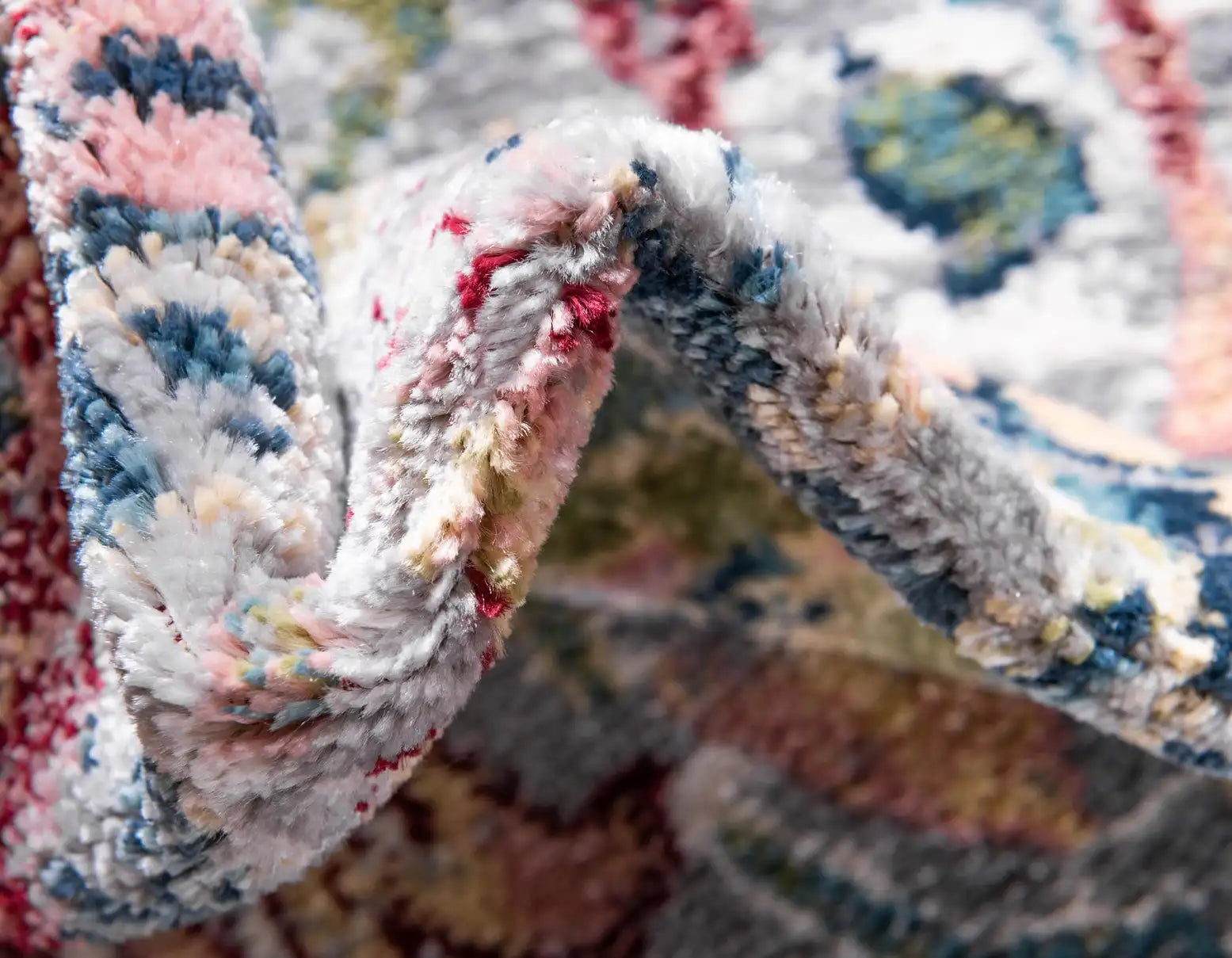 10x13 Power Loomed Traditional Area Rug - Blue Burgundy Gray Green Navy Pink - Multiple Sizes & Colors Available