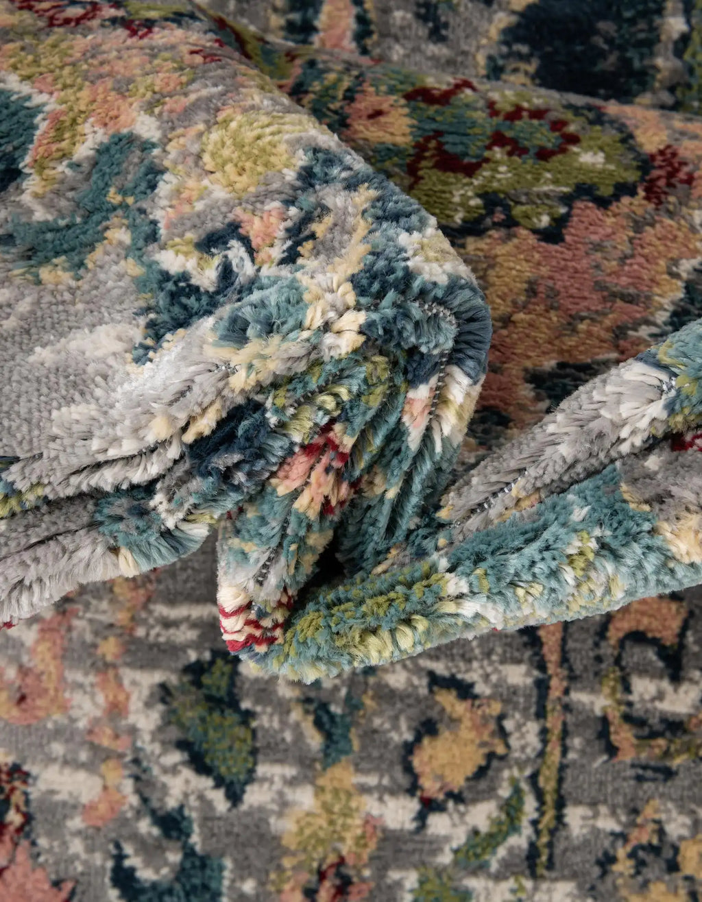 10x13 Power Loomed Traditional Area Rug - Blue Burgundy Gray Green Navy Pink - Multiple Sizes & Colors Available