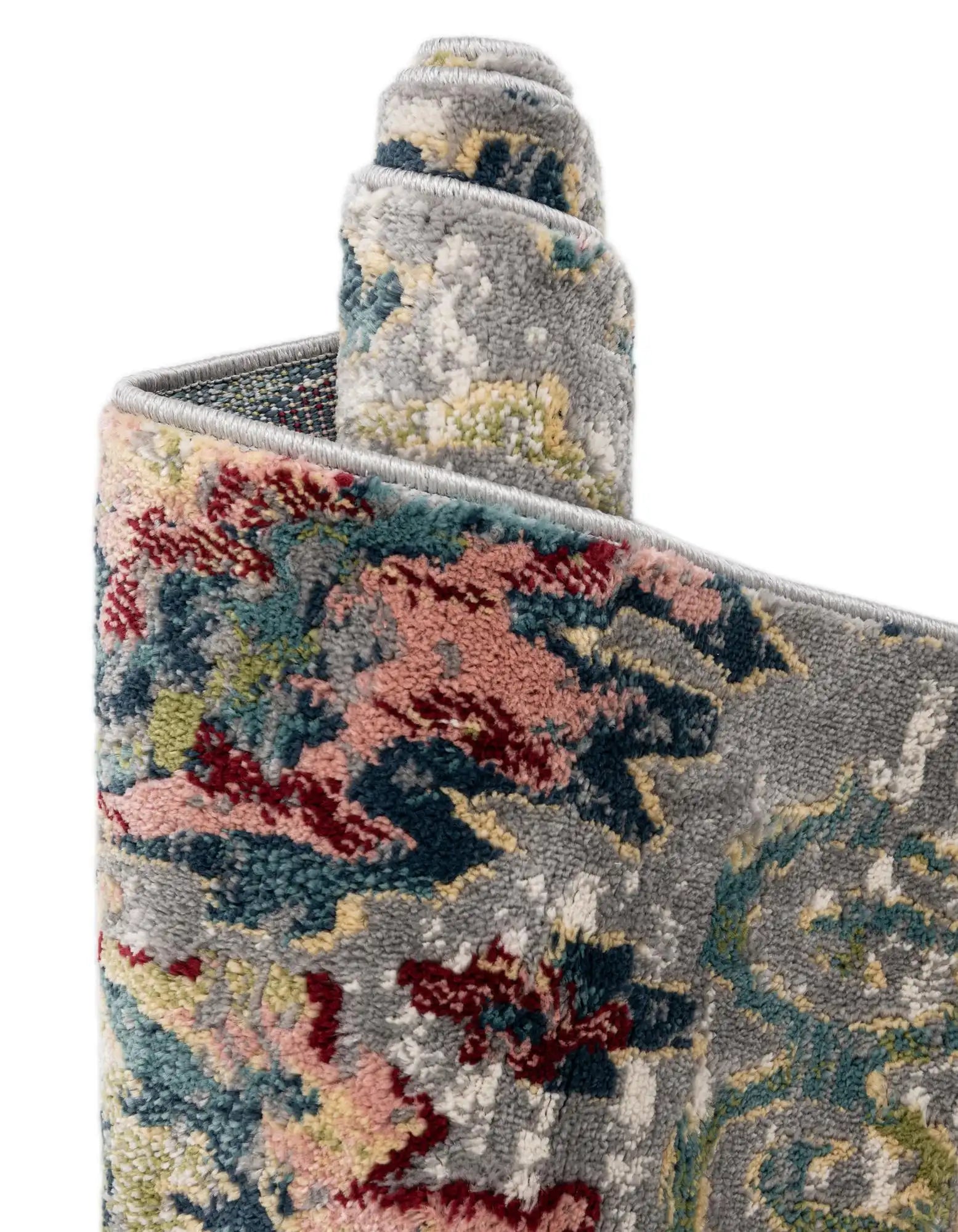 10x13 Power Loomed Traditional Area Rug - Blue Burgundy Gray Green Navy Pink - Multiple Sizes & Colors Available