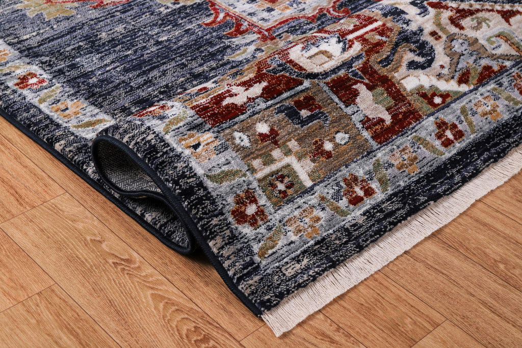 Sustainable Hand-Woven Area Rug 8' x 10' - 100% Recycled Polyester by Surya