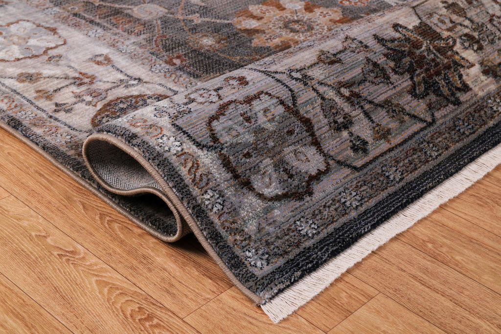 Eco-Friendly Hand-Woven Area Rug 8' x 10' - 100% Recycled Polyester by Surya