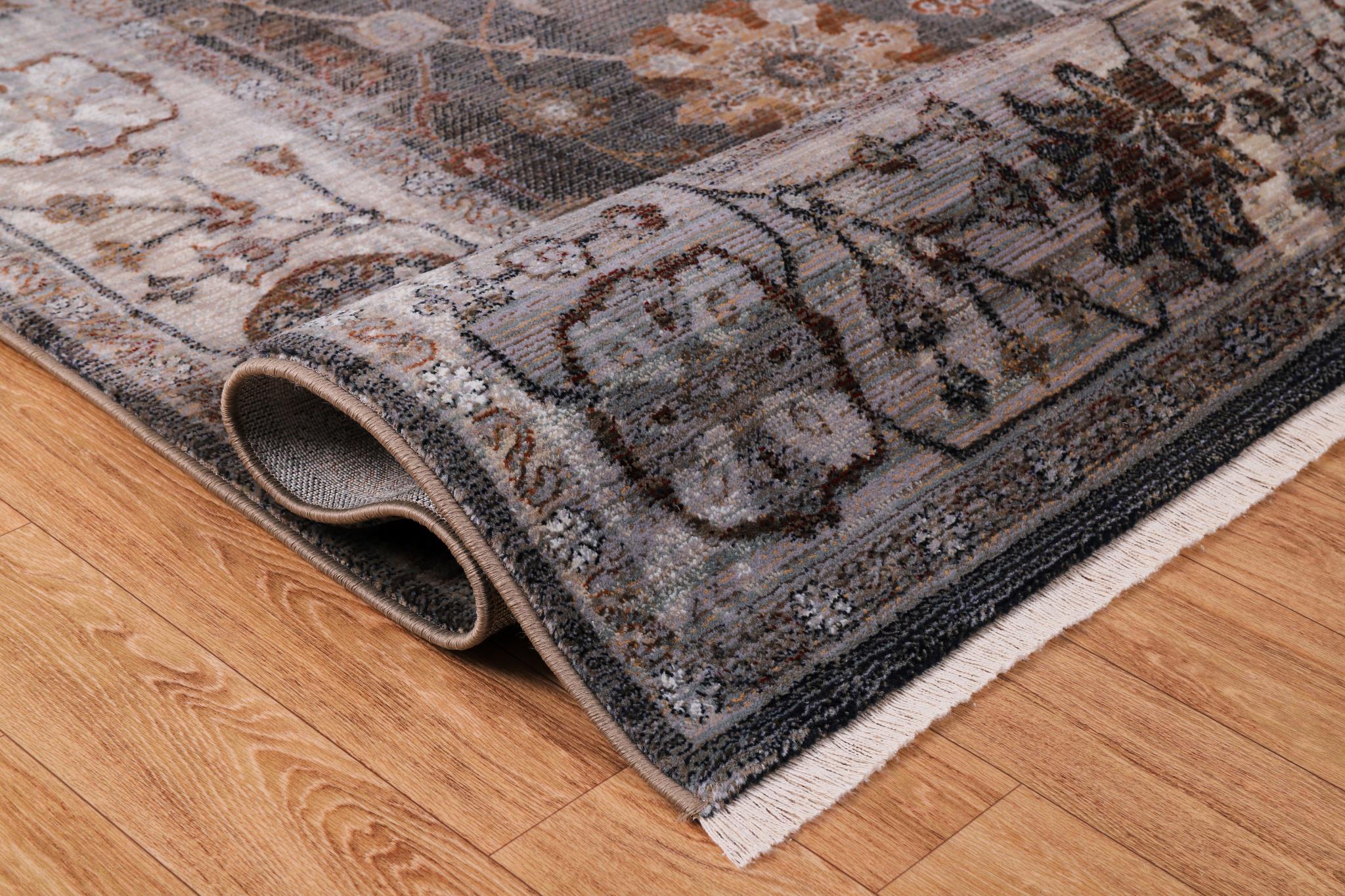 Eco-Friendly Hand-Woven Area Rug 8' x 10' - 100% Recycled Polyester by Surya