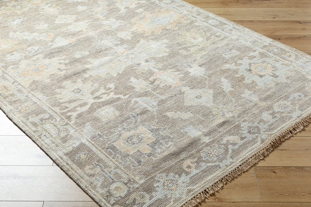 Timeless Hand-Knotted Area Rug 8' x 10' - 100% Wool by Surya
