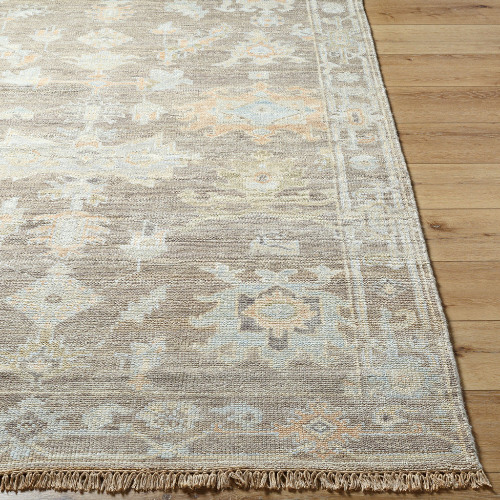 Timeless Hand-Knotted Area Rug 8' x 10' - 100% Wool by Surya