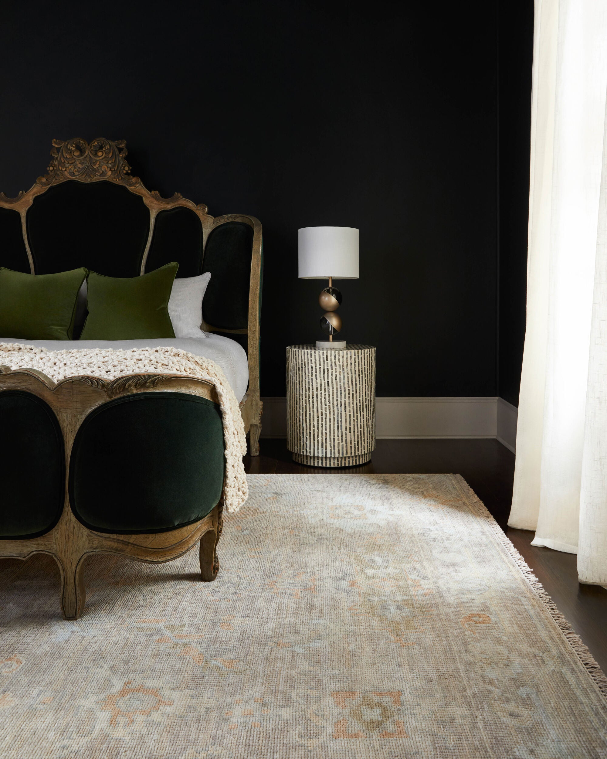 Timeless Hand-Knotted Area Rug 8' x 10' - 100% Wool by Surya