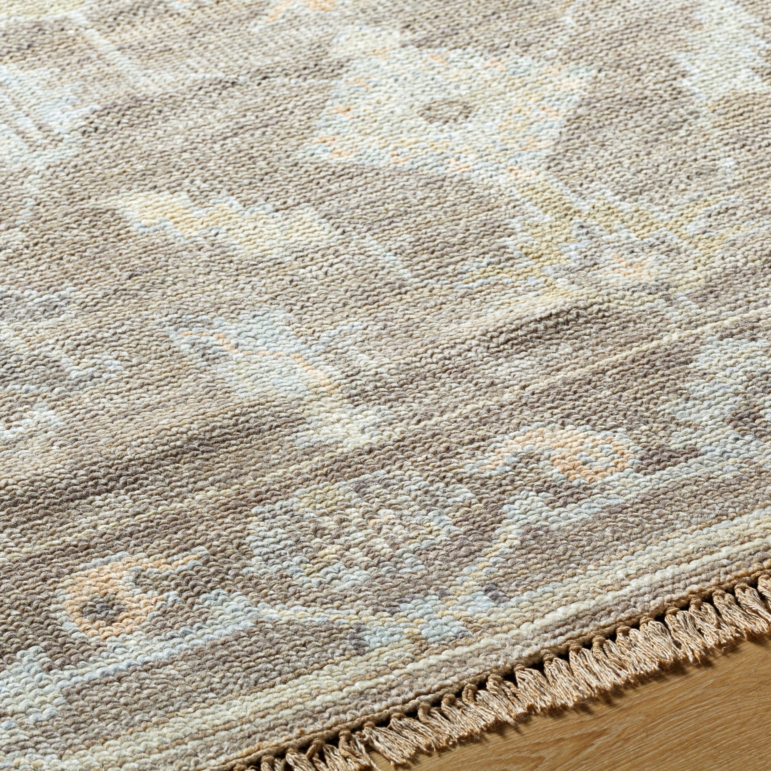 Timeless Hand-Knotted Area Rug 8' x 10' - 100% Wool by Surya