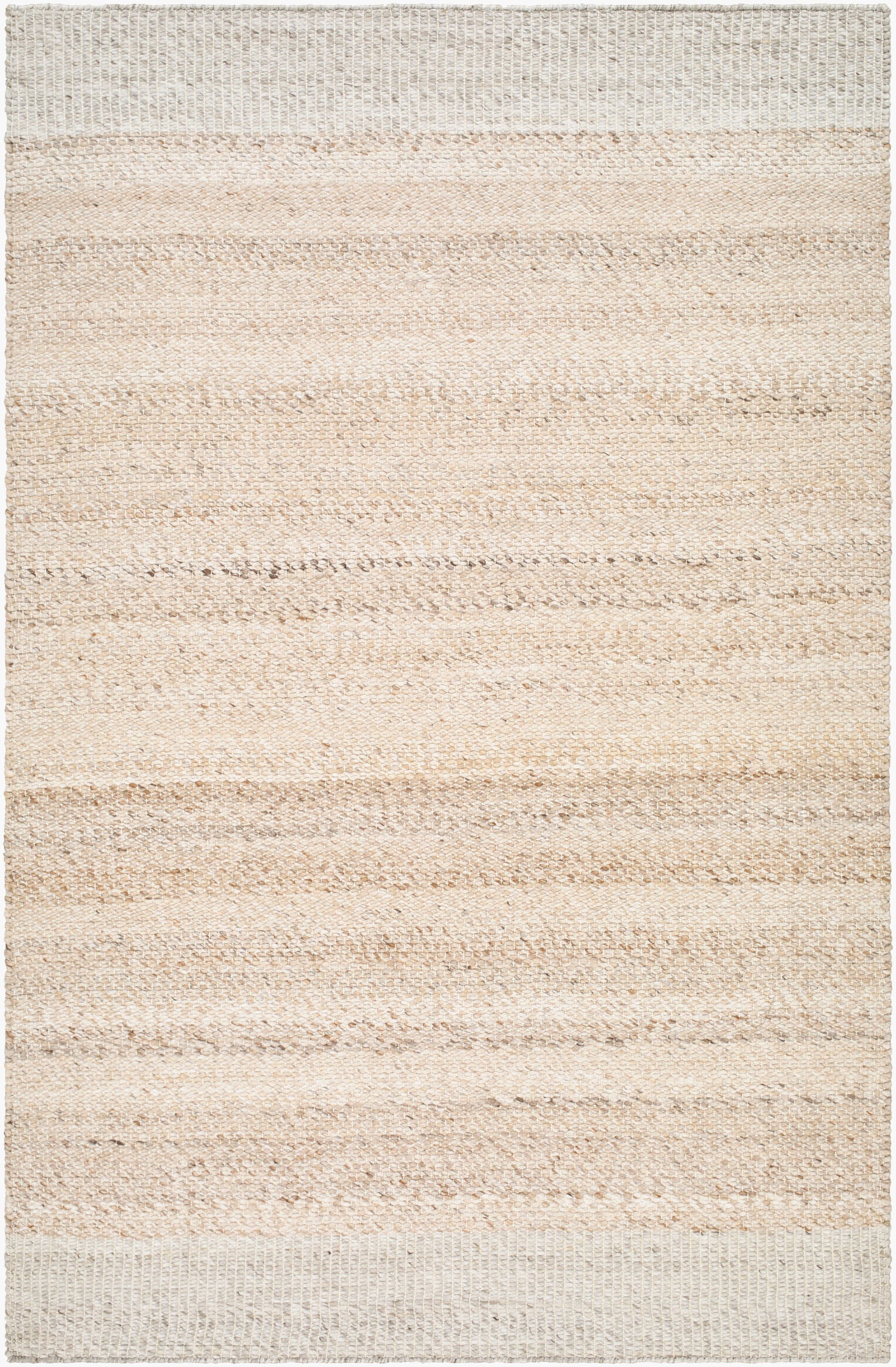 Eco-Friendly Handwoven Area Rug 8' x 10' - 100% Recycled PET Yarn by Surya