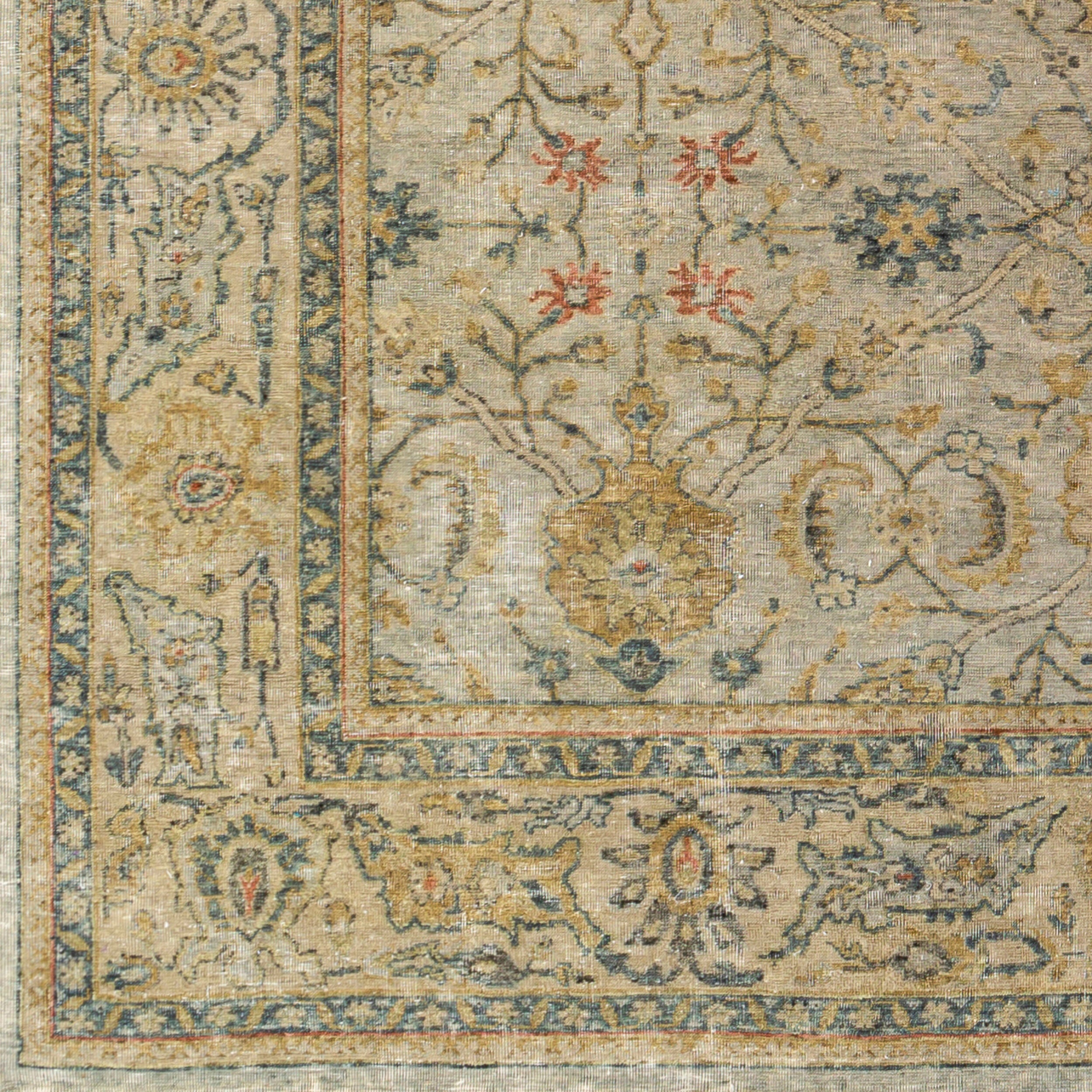 Artisan Hand-Knotted Area Rug 8' x 10' - 100% Wool with High/Low Texture by Surya
