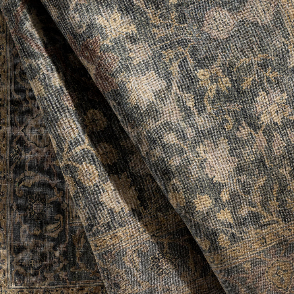 Elegant Hand-Knotted Area Rug 8' x 10' - 100% Wool with High/Low Texture by Surya