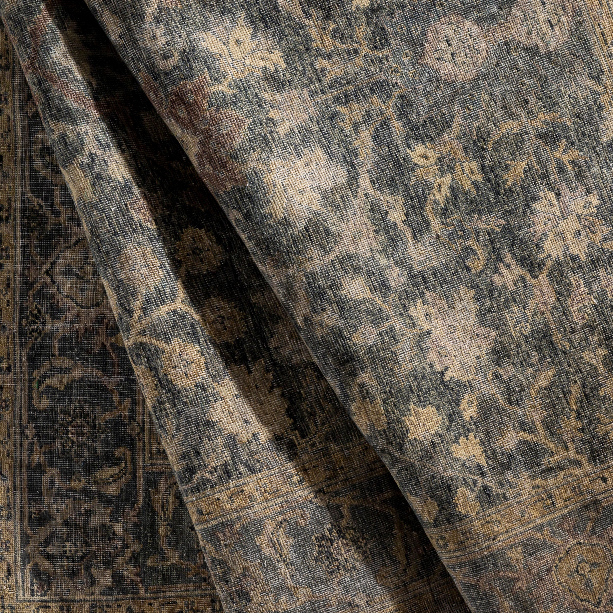 Elegant Hand-Knotted Area Rug 8' x 10' - 100% Wool with High/Low Texture by Surya