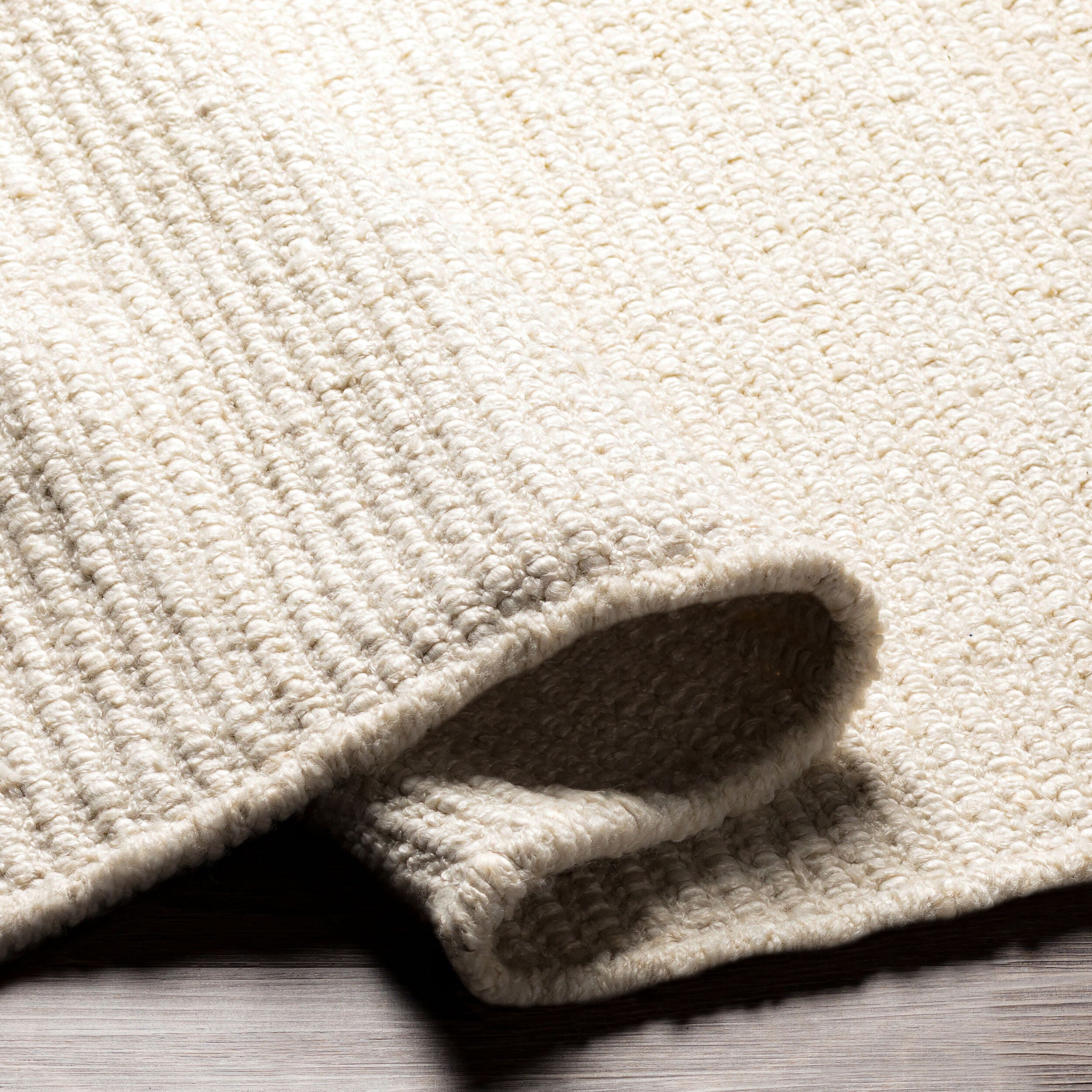 Eco-Friendly Hand-Woven Area Rug 8' x 10' - 100% Recycled PET Yarn by Surya