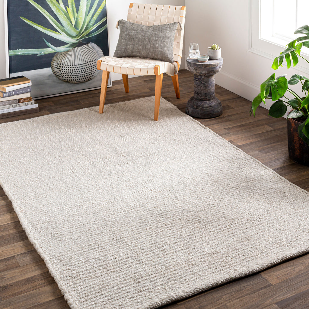 Eco-Friendly Hand-Woven Area Rug 8' x 10' - 100% Recycled PET Yarn by Surya