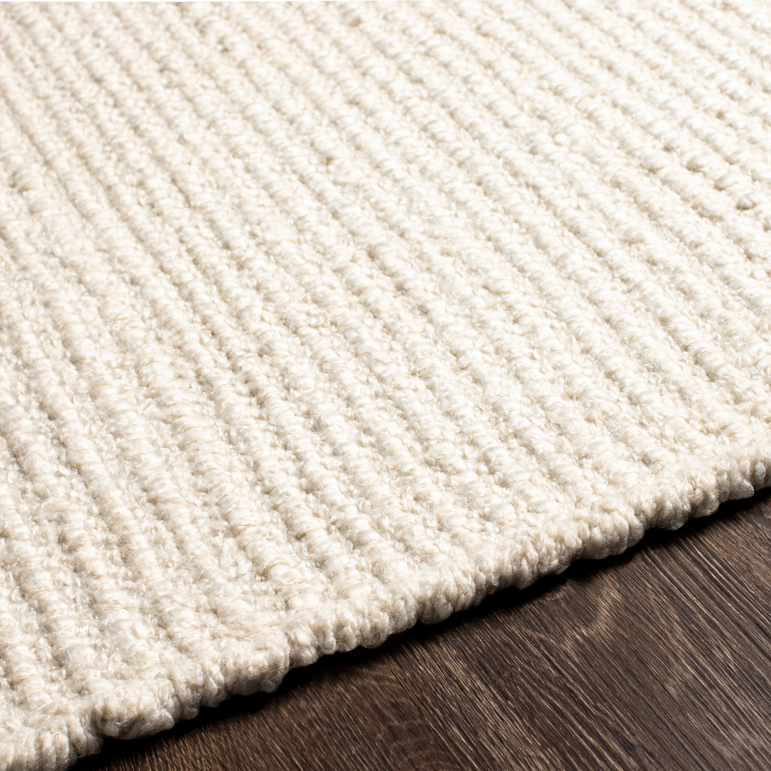 Eco-Friendly Hand-Woven Area Rug 8' x 10' - 100% Recycled PET Yarn by Surya