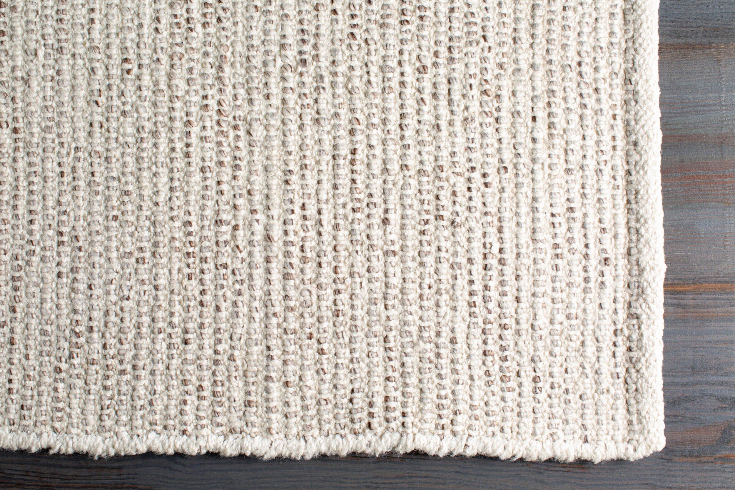 Sustainable Hand-Woven Area Rug 8' x 10' - 100% Recycled PET Yarn by Surya