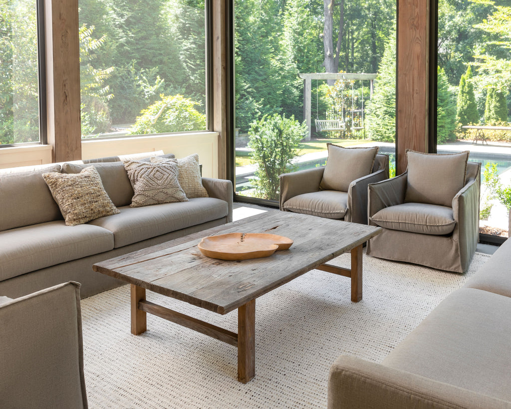 Sustainable Hand-Woven Area Rug 8' x 10' - 100% Recycled PET Yarn by Surya