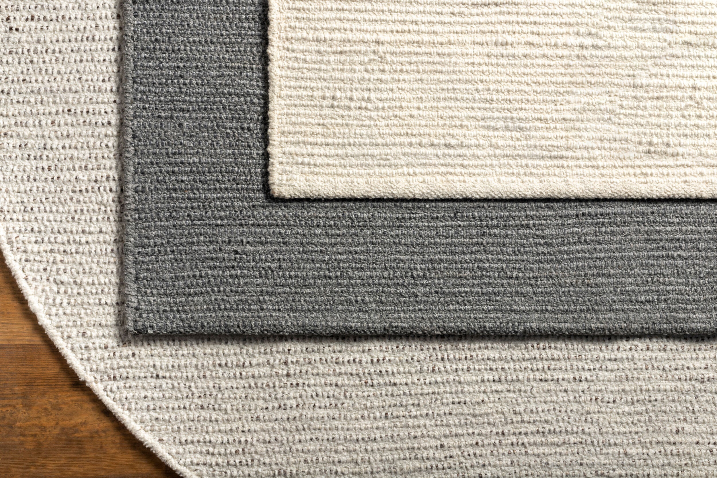 Eco-Friendly Hand-Woven Area Rug 8' x 10' - 100% Recycled PET Yarn by Surya