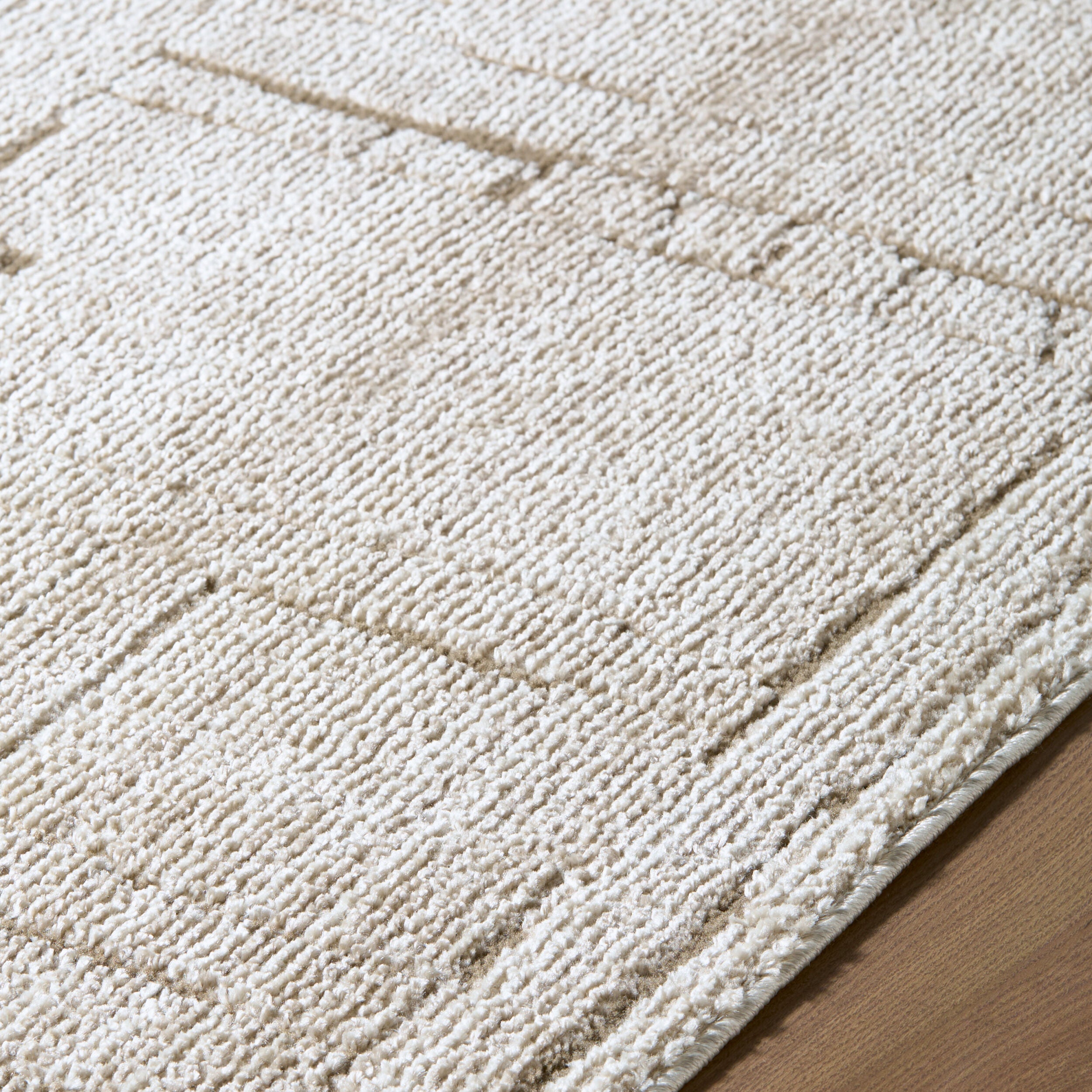Durable Machine-Woven Area Rug 7'10" x 10'2" - Polypropylene Polyester Blend by Surya