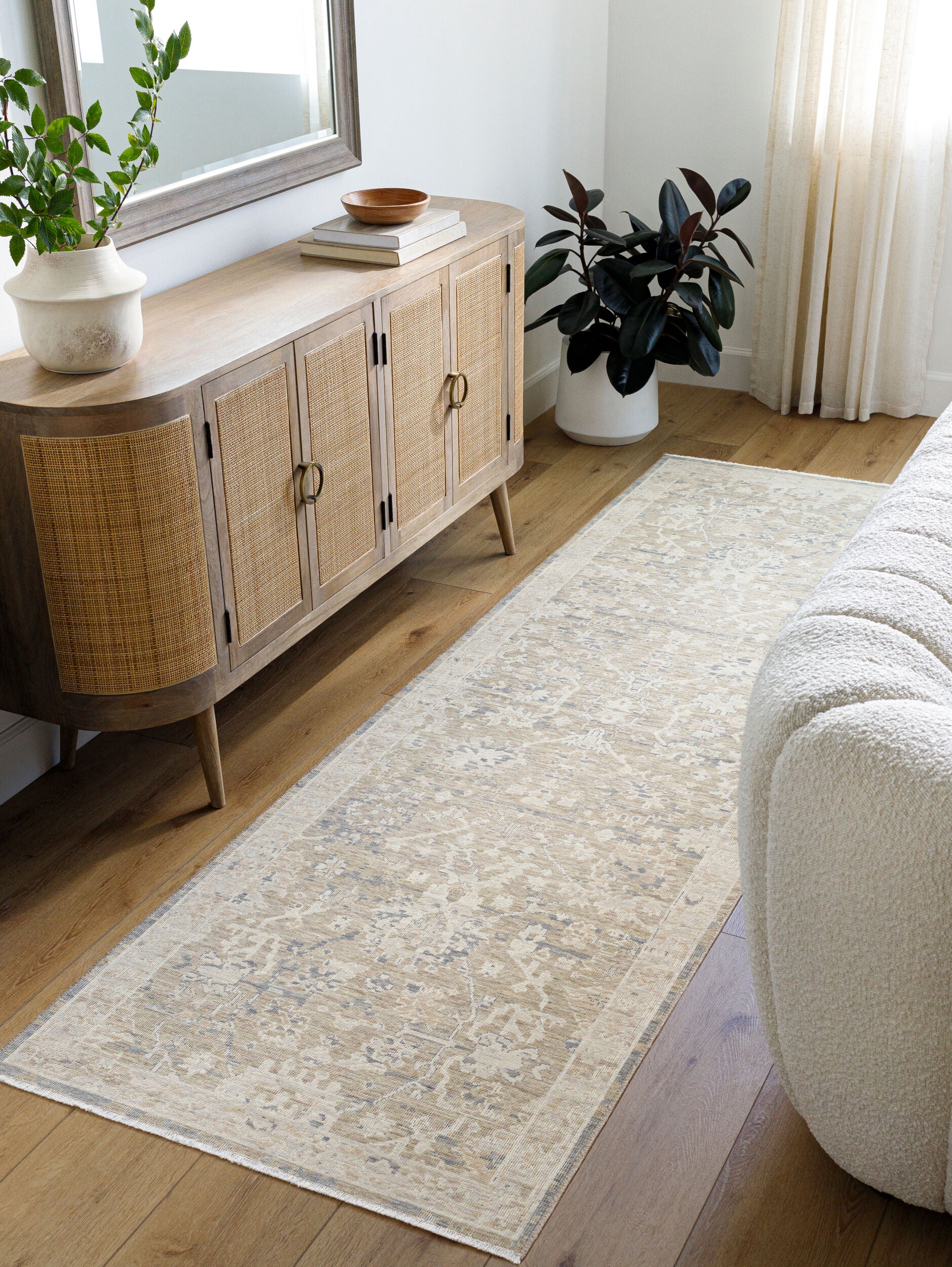 Heirloom Hand-Knotted Area Rug 7'10" x 9'10" - 100% Wool by Surya