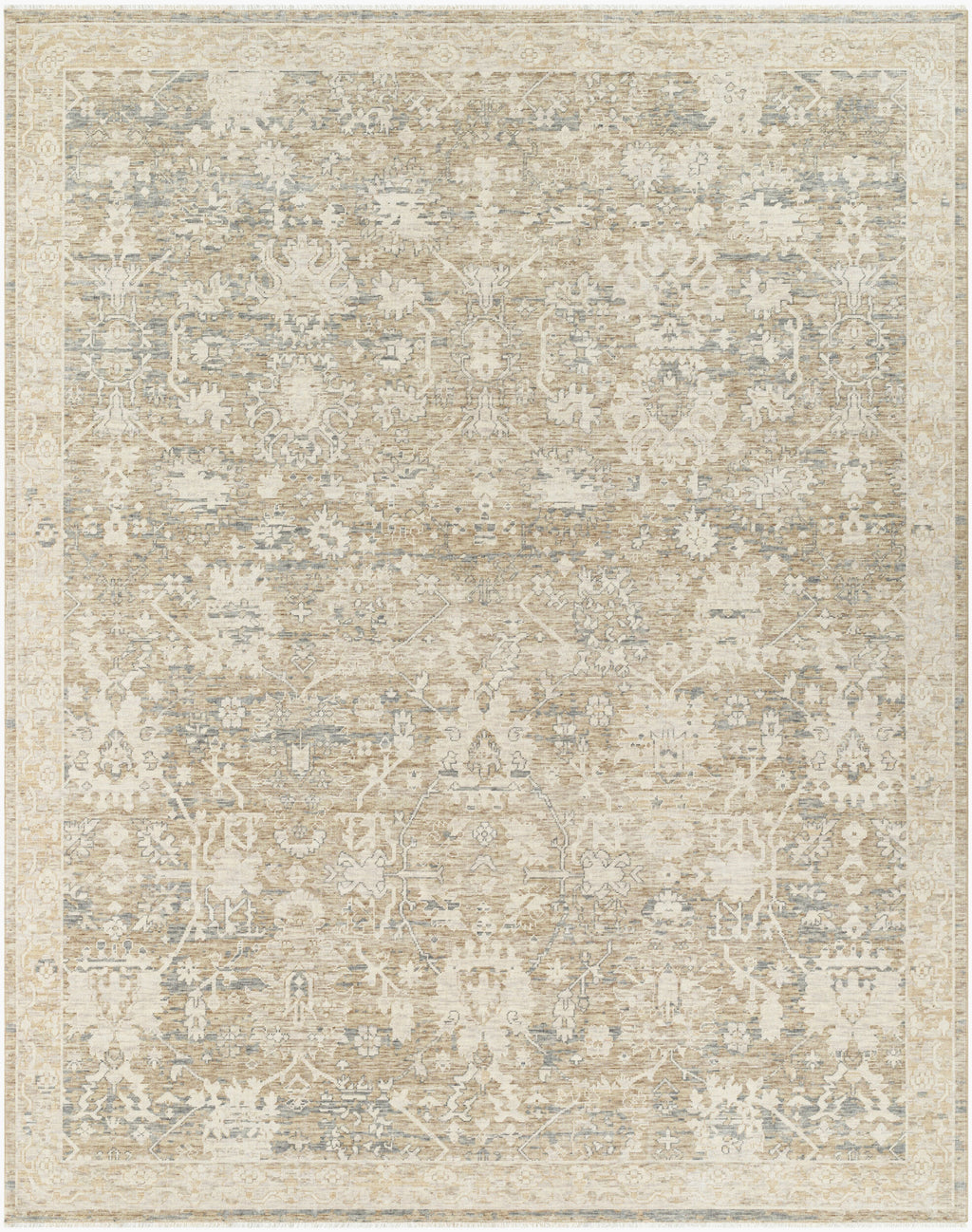 Heirloom Hand-Knotted Area Rug 7'10" x 9'10" - 100% Wool by Surya