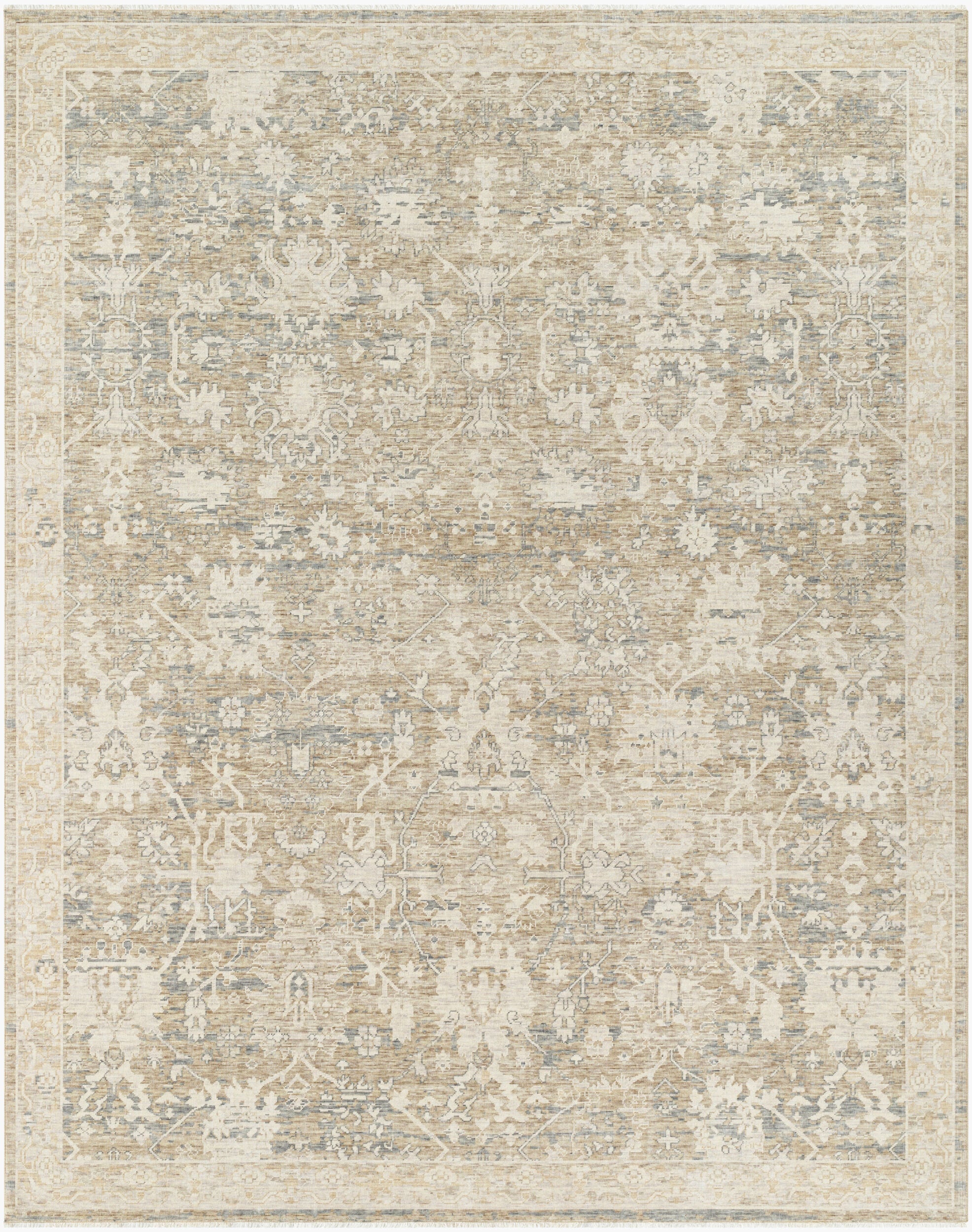 Heirloom Hand-Knotted Area Rug 7'10" x 9'10" - 100% Wool by Surya