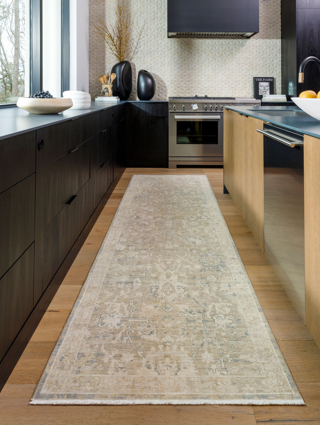 Heirloom Hand-Knotted Area Rug 7'10" x 9'10" - 100% Wool by Surya